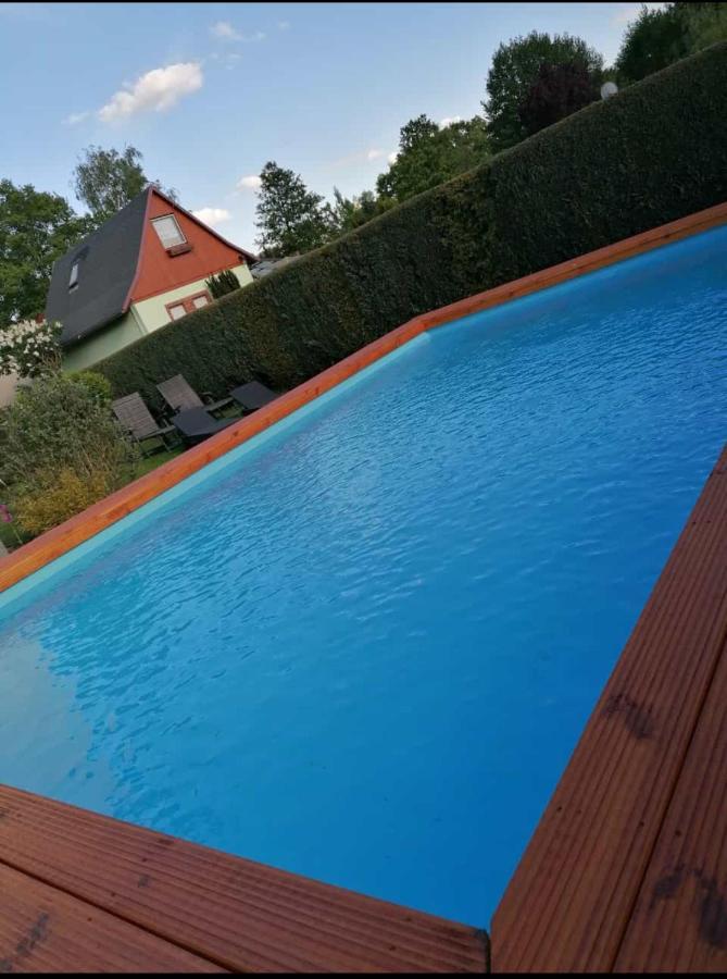 Ferienhaus Am Kamskefliess ลืบเบอเนา ภายนอก รูปภาพ
